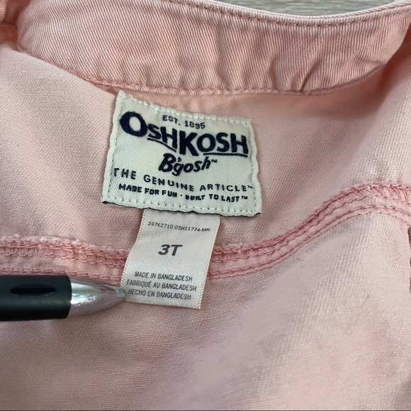 Oshkosh 3T Pink denim jacket - Picture 6 of 10